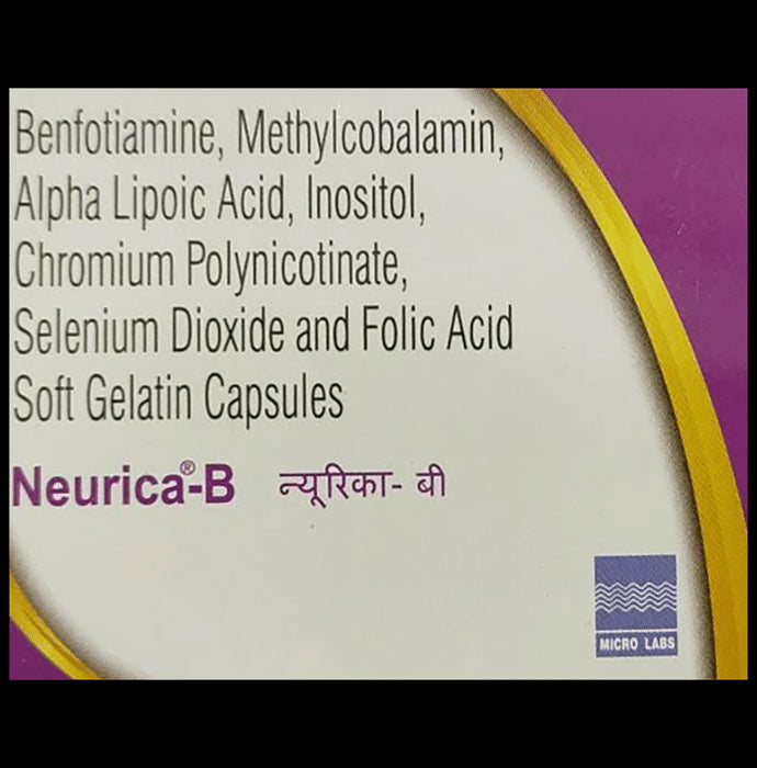 Neurica-B Soft Gelatin Capsule - Classic Derma