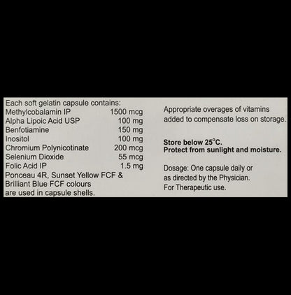 Neurica-B Soft Gelatin Capsule