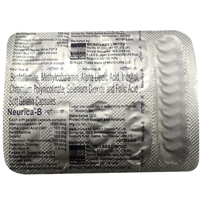Neurica-B Soft Gelatin Capsule