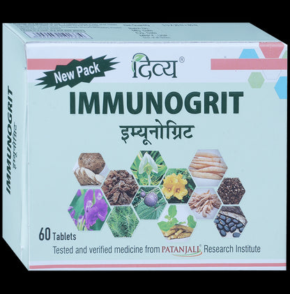 Patanjali Divya Immunogrit Tablet for Immunity