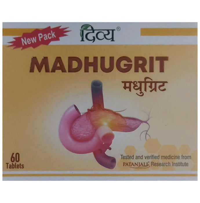 Patanjali Divya Madhugrit Tablet for Blood Sugar Management - Classic Derma