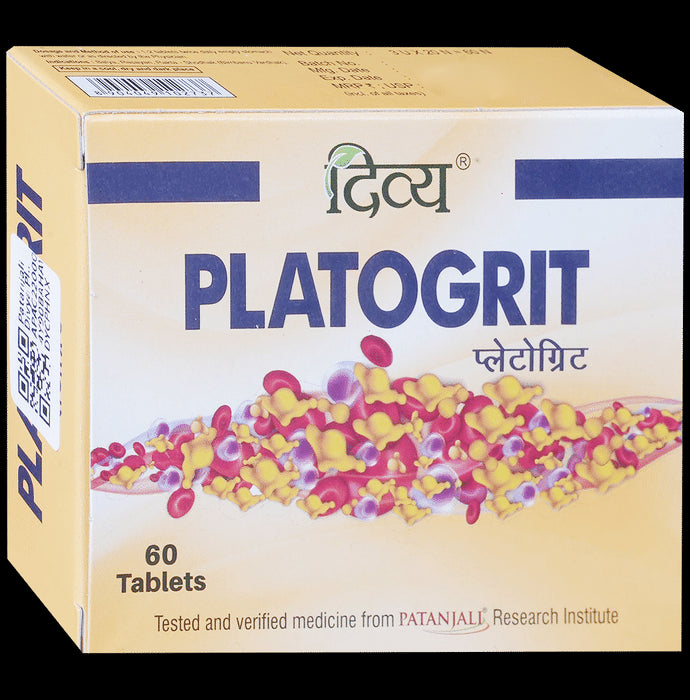 Patanjali Divya Platogrit Tablet