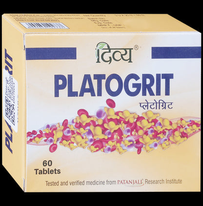 Patanjali Divya Platogrit Tablet