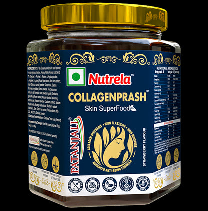 Patanjali Nutrela Collagenprash Skin Super Food Strawberry