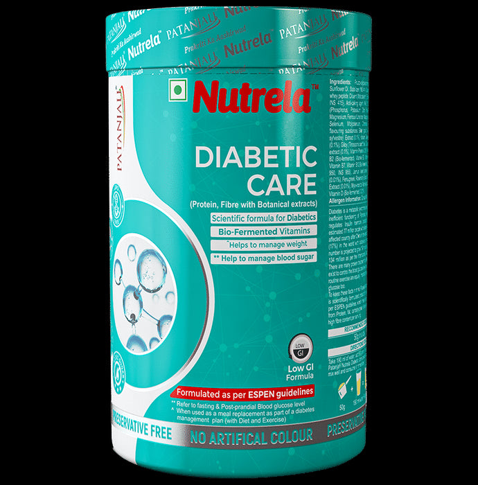 Patanjali Nutrela Diabetic Care for Weight & Blood Sugar Management | Powder - Classic Derma