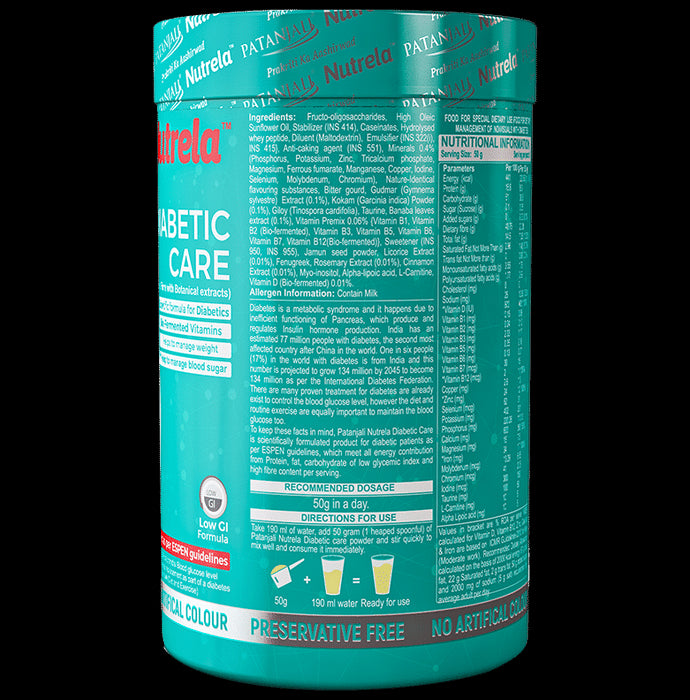 Patanjali Nutrela Diabetic Care for Weight & Blood Sugar Management | Powder