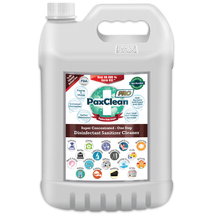 PaxClean Pro Super Concentrated-One Step Disinfectant Sanitizer Cleaner - Classic Derma