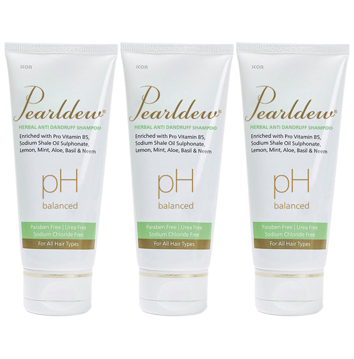 Pearldew Herbal Anti Dandruff Shampoo (100ml Each)