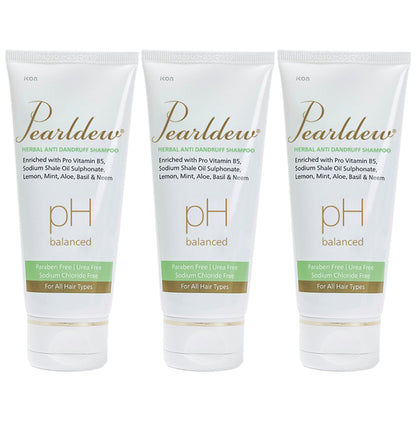 Pearldew Herbal Anti Dandruff Shampoo (100ml Each)