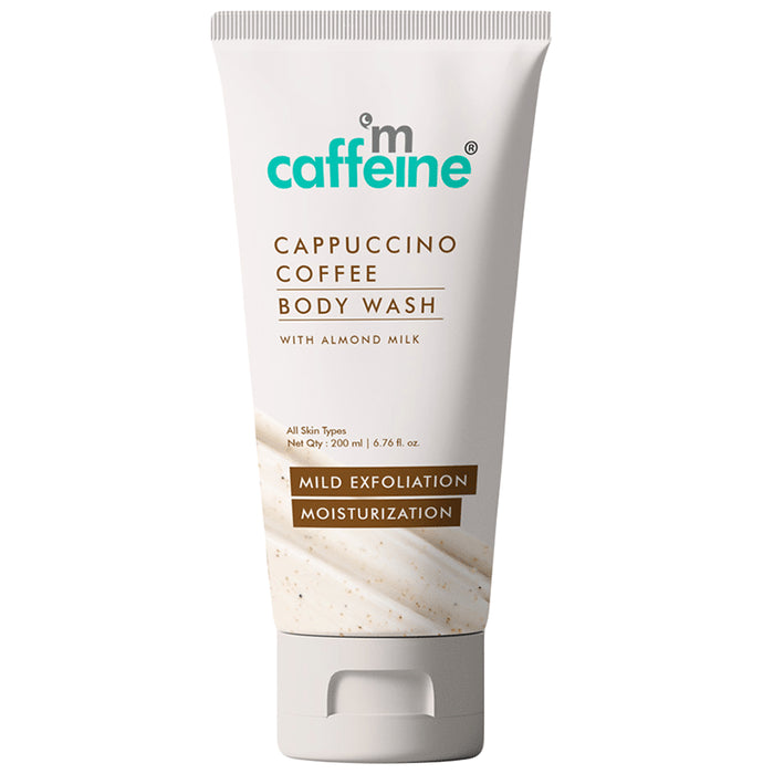 mCaffeine Cappuccino Coffee Mild Exfoliation Moisturization Body Wash - Classic Derma