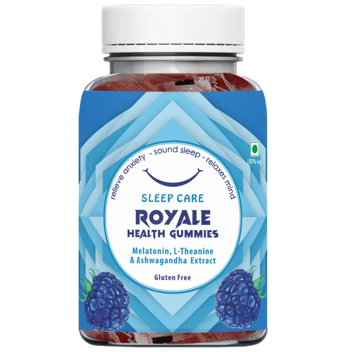 Royale Health Gummies Sleep Care Gummy Raspberry Gluten Free - Classic Derma