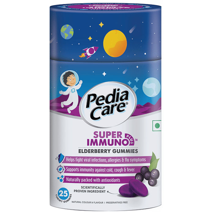 PediaCare Super Immuno Plus Elderberry Gummies - Classic Derma