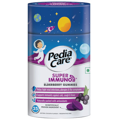 PediaCare Super Immuno Plus Elderberry Gummies - Classic Derma