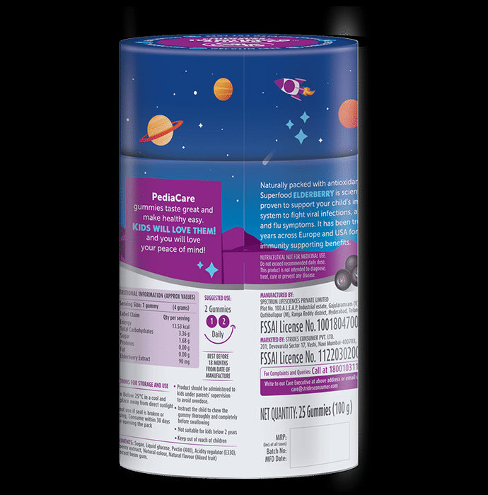 PediaCare Super Immuno Plus Elderberry Gummies