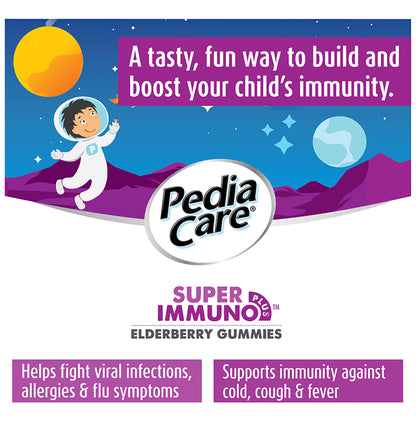 PediaCare Super Immuno Plus Elderberry Gummies