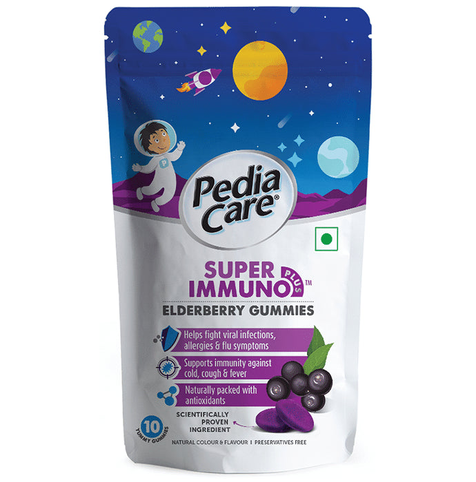 PediaCare Super Immuno Plus Elderberry Gummies - Classic Derma