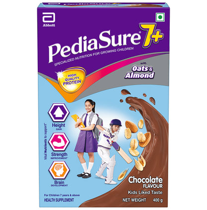 PediaSure Powder for Growing Children Chocolate with Oats & Almond - Classic Derma