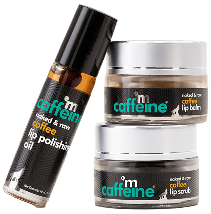 mCaffeine Chapped & Pigmented Coffee Lip Kit - Classic Derma