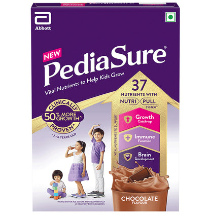 PediaSure Scientifically Designed Nutritional Drink for Kids Growth Chocolate - Classic Derma
