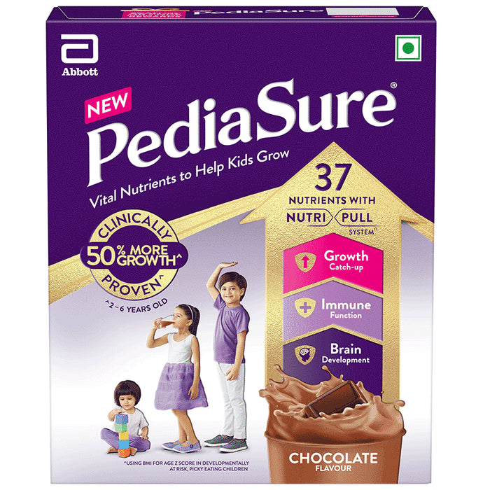 PediaSure Scientifically Designed Nutritional Drink for Kids Growth Premium Chocolate - Classic Derma