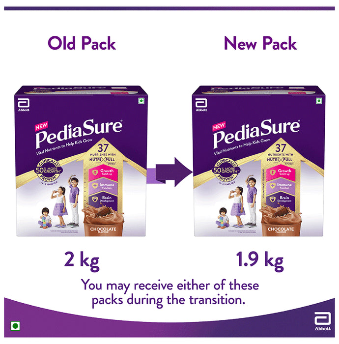 PediaSure Vital Nutrients to Help kids Growth Powder (475gm Each) Chocolate