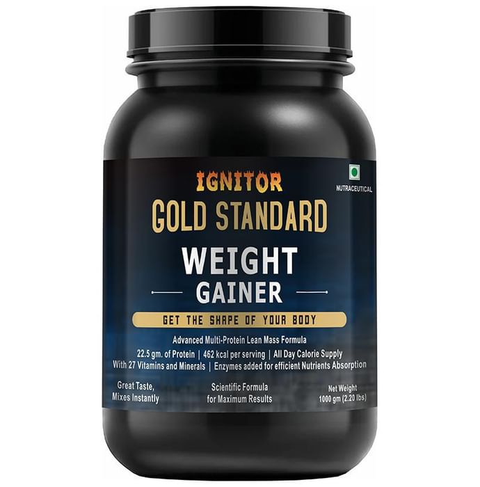 Ignitor Gold Standard Weight Gainer Powder - Classic Derma