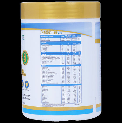 PentaSure 2.0 High Whey Protein with MCT | Flavour Powder Vanilla