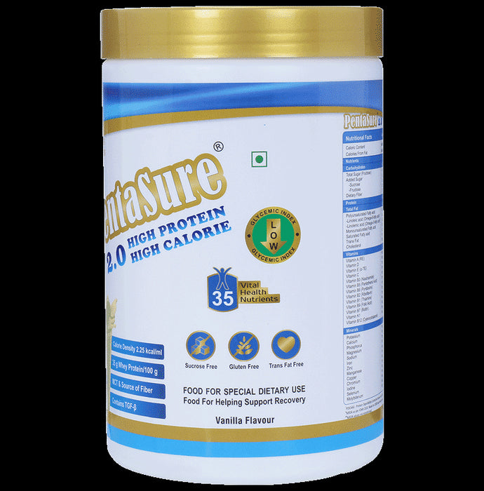 PentaSure 2.0 High Whey Protein with MCT | Flavour Powder Vanilla
