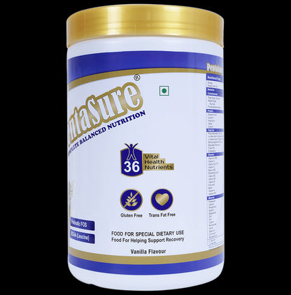 PentaSure Complete Balanced Nutrition with Prebiotic FOS & BCAA Vanilla Powder