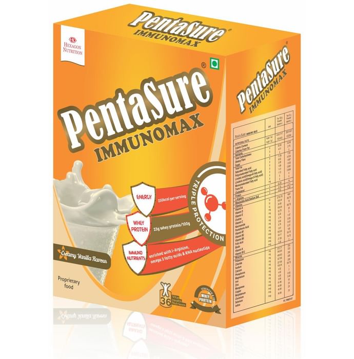 PentaSure Immunomax | With Whey Protein, L-Arginine & Omega 3 for Immunity & Energy - Classic Derma