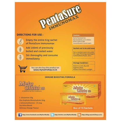 PentaSure Immunomax | With Whey Protein, L-Arginine & Omega 3 for Immunity & Energy