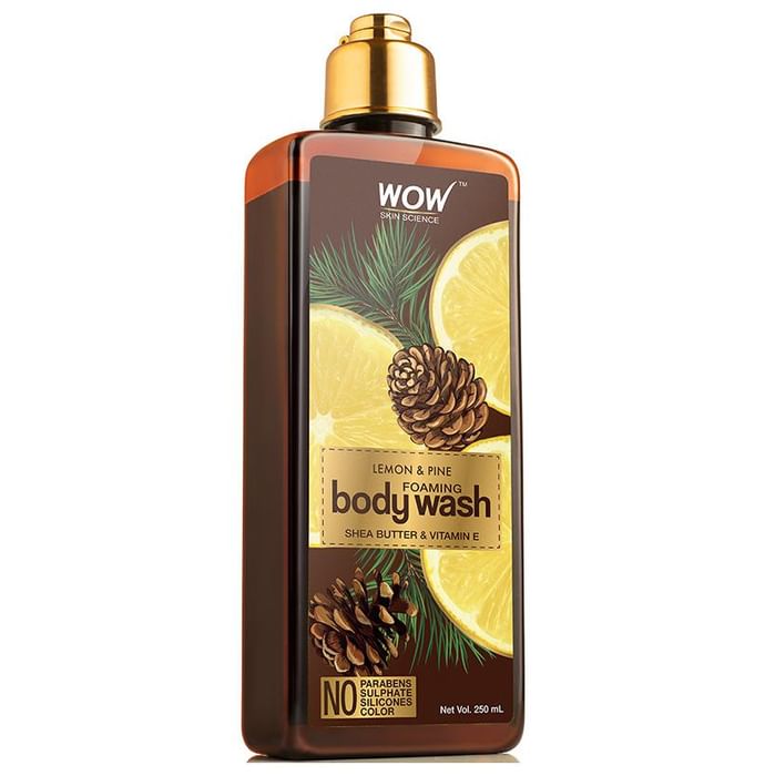 WOW Skin Science Lemon & Pine Foaming Body Wash - Classic Derma