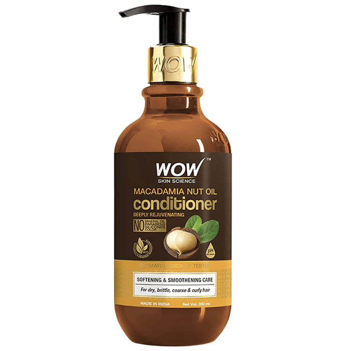 WOW Skin Science Macadamia Nut Oil Conditioner - Classic Derma