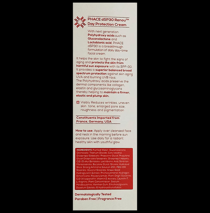Phace dSP30 Renou Day Cream Sunblock
