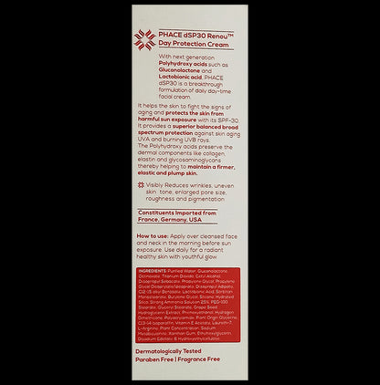 Phace dSP30 Renou Day Cream Sunblock