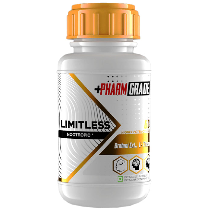 Pharmgrade Limitless Nootropic Capsule - Classic Derma