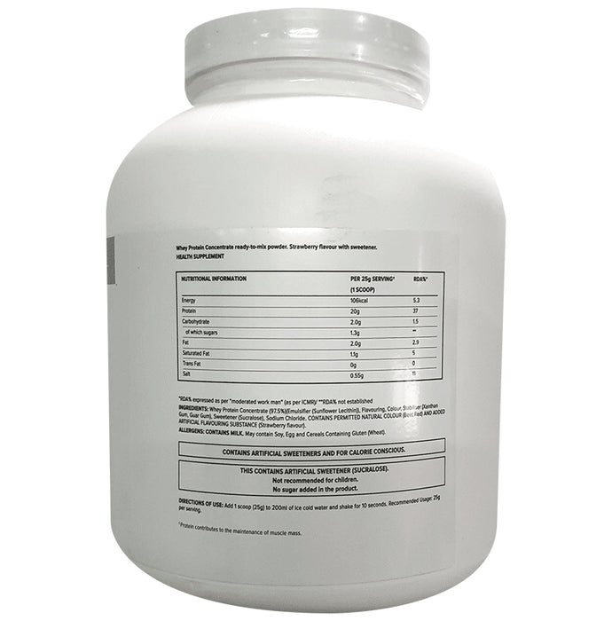 PHD 100% Grass Fed Whey Protein Strawberry Delight