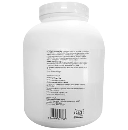 PHD 100% Grass Fed Whey Protein Strawberry Delight