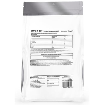 PHD 100% Plant Vegan Protein Powder Belgian Chocolate