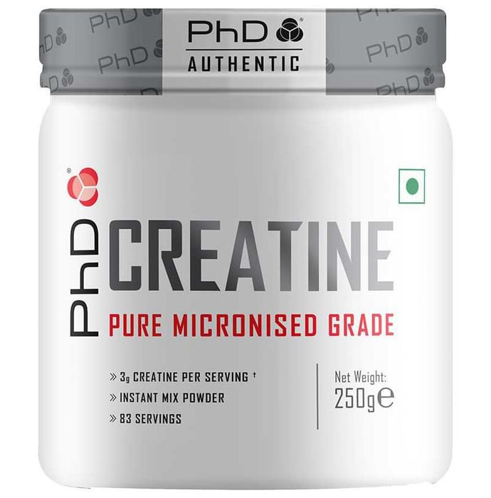 PHD Creatine Pure micronised Grade Powder - Classic Derma