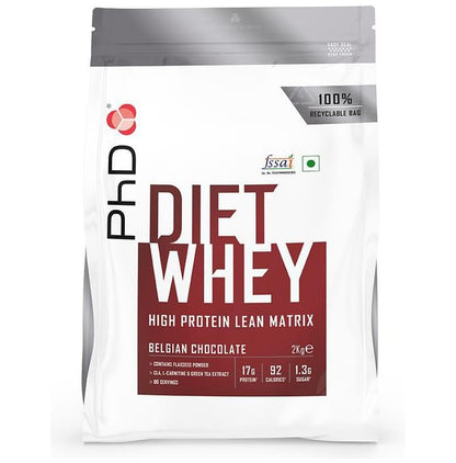 PHD Diet Whey High Protein Lean Matrix Powder Belgian Chocolate - Classic Derma