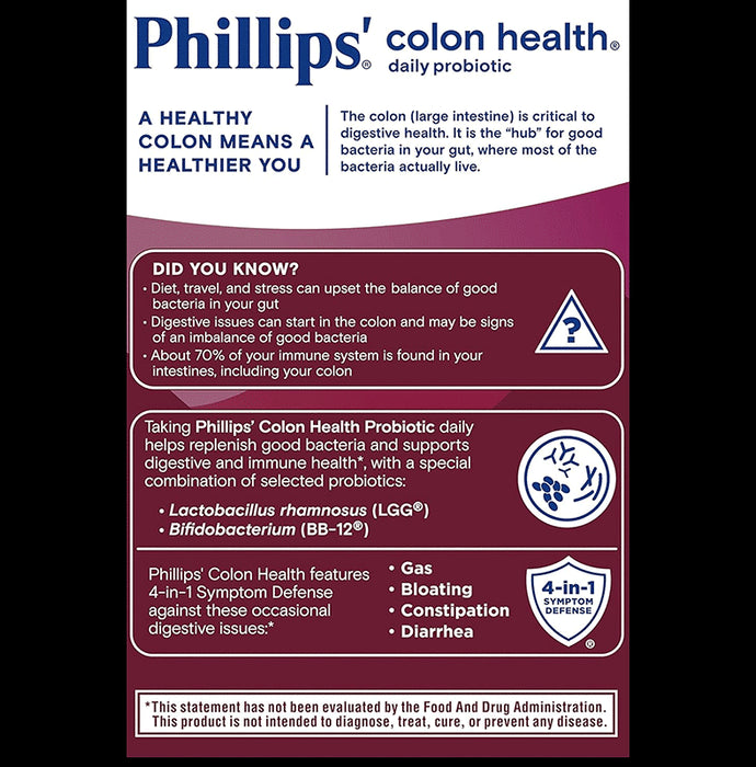 Phillips Colon Health Daily Probiotic Capsule