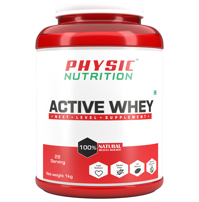 Physic Nutrition Active Whey Next Level Supplement Powder Mango - Classic Derma
