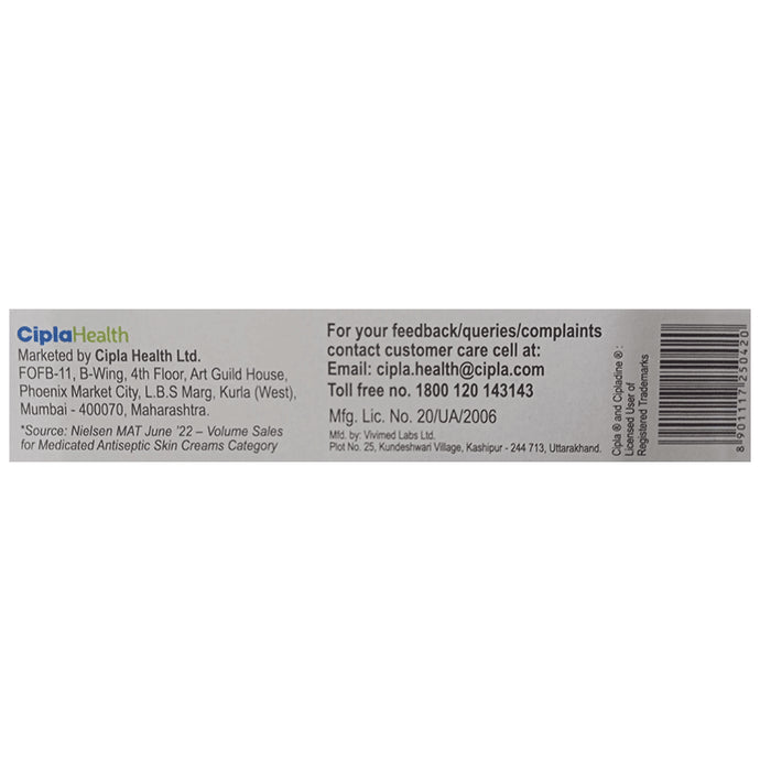 Cipladine Water Soluble Microbicidal Povidone lodine Ointment