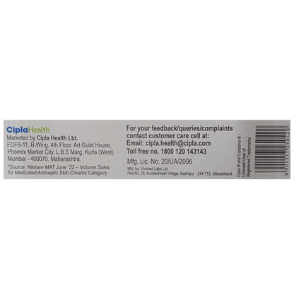 Cipladine Water Soluble Microbicidal Povidone lodine Ointment