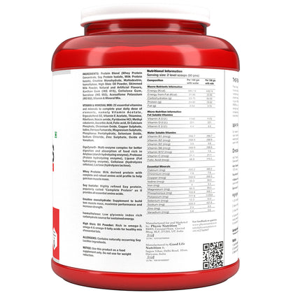 Physic Nutrition Lean Mass Powder Coffee