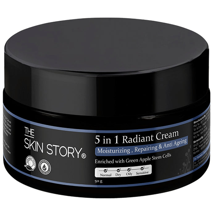 The Skin Story Radiant 5 in 1 Cream Moisturizing, Repairing & Anti-Aging Enriched with Stem Cells - Classic Derma