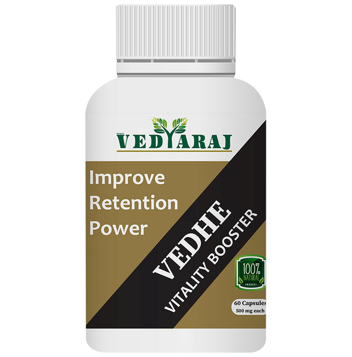 Vedyaraj Vedhe Vitality Booster Capsule - Classic Derma