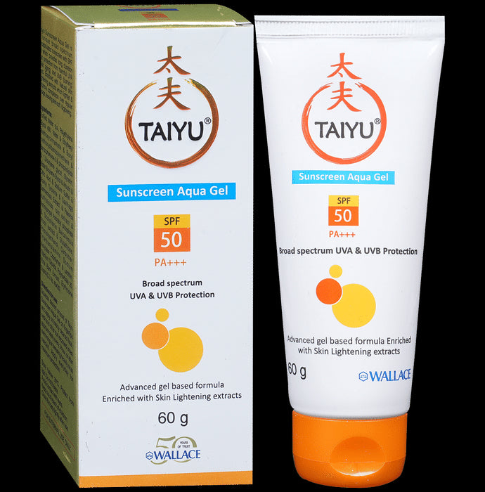 Taiyu Sunscreen Aqua Gel | Broad Spectrum SPF 50 PA+++ - Classic Derma