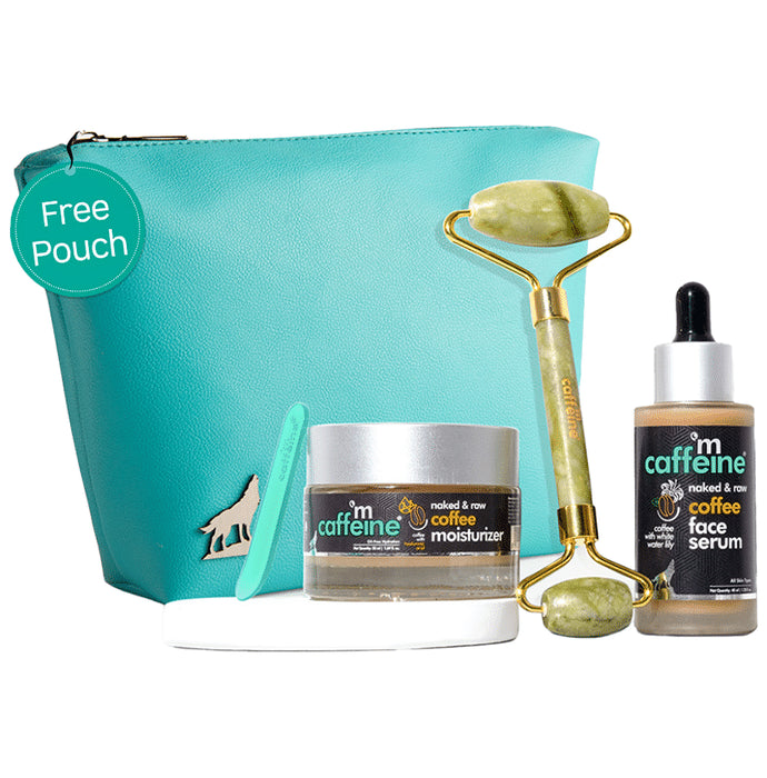 mCaffeine Face De-Stress with Coffee-Jade Roller Regime - Classic Derma